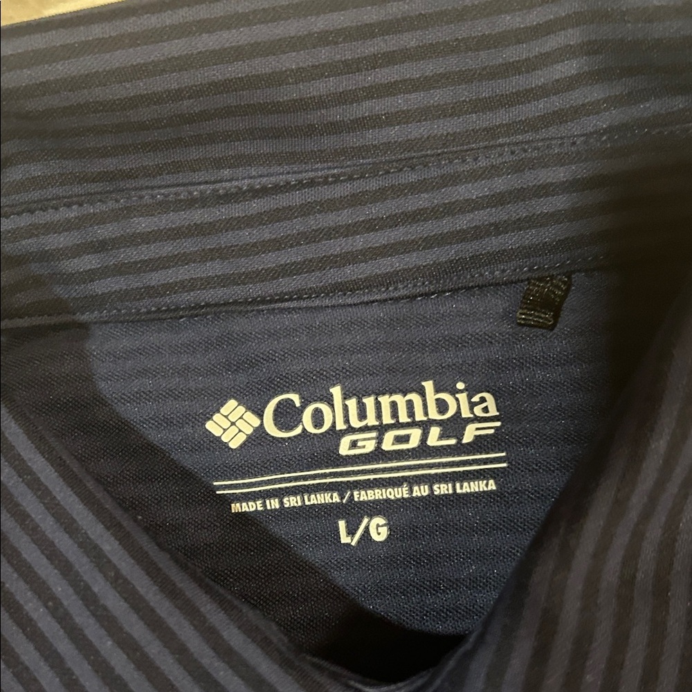 University of Illinois - Columbia Men's Dark Blue Polo with Logo - NWOT - Picture 4 of 7